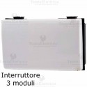 Interruttore 3M compatibile con serie Bticino Matix