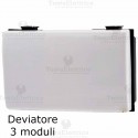 Deviatore 3M compatibile con serie Bticino Matix