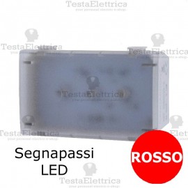 Segnapassi LED ROSSO compatibile con serie Bticino Matix