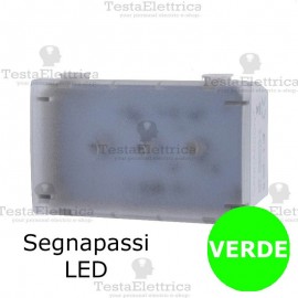 Segnapassi LED VERDE compatibile con serie Bticino Matix