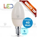 Lampadina a led oliva 5 Watt E14 Rosalight