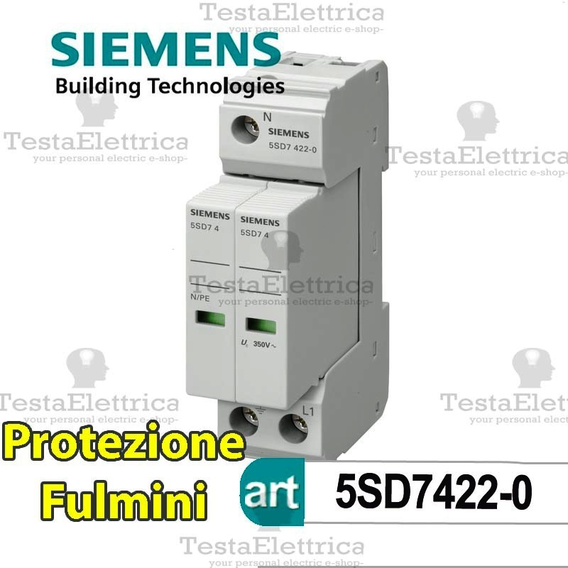 Siemens 5SD7422-0 Limitatore scaricatore di sovratensioni