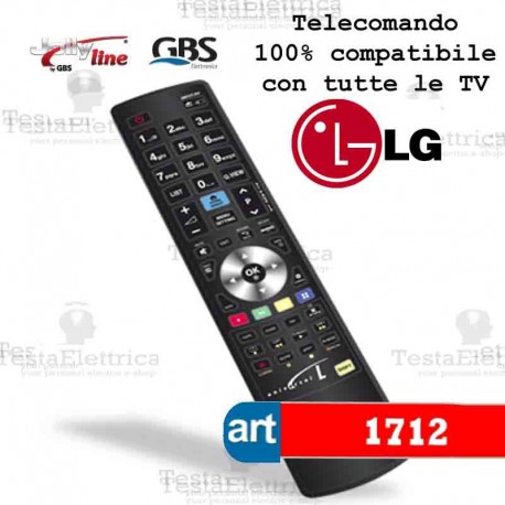 Ienergy srl - Telecomando pronto all'uso per TV LG