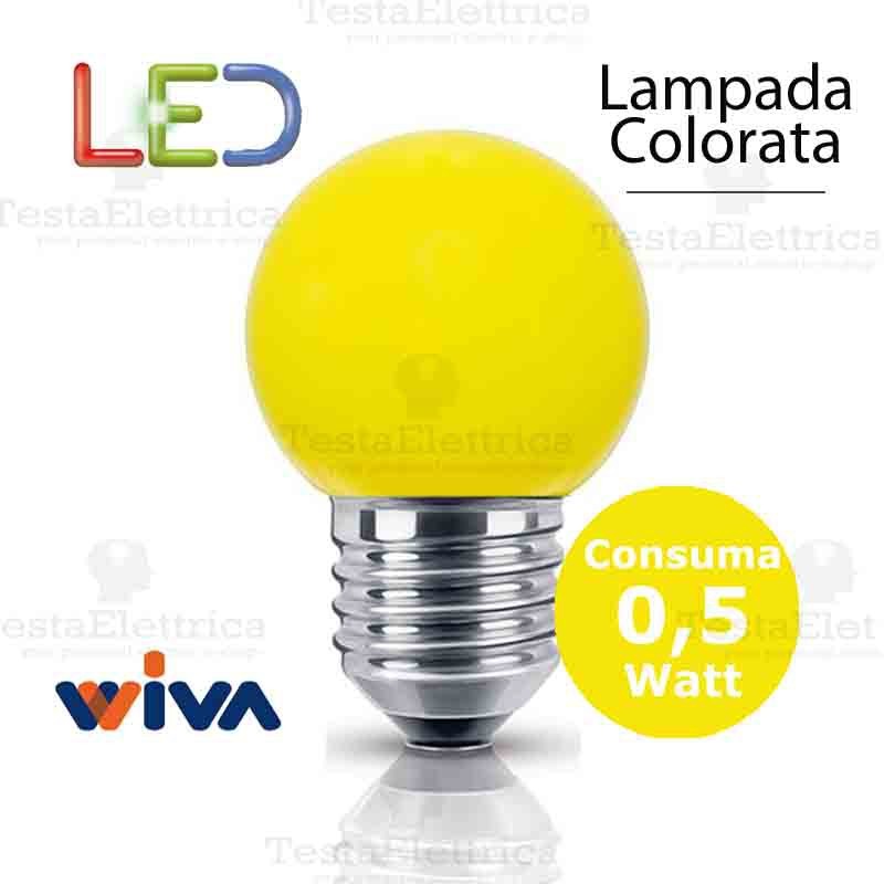 lampadina LED Wiva 19W E27 luce fredda Globo Opale