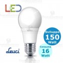 Lampadina a led goccia 16 Watt E27 Leuci