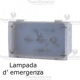 Lampada emergenza LED compatibile con serie Bticino Matix