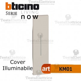 bticino KM01 cover illuminabile living now